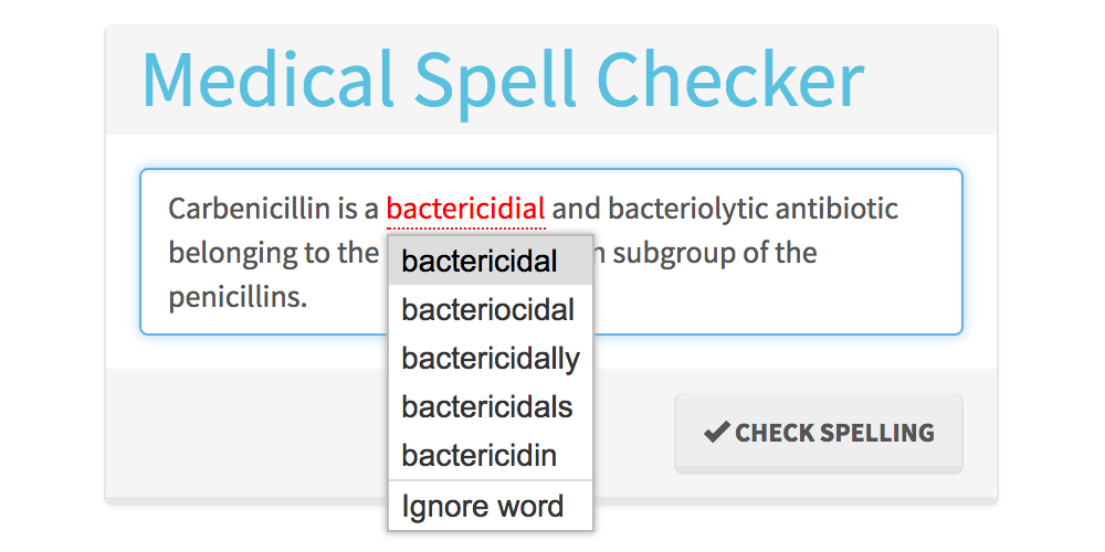 Free online medical spell checker microsoft word software